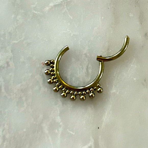 NWOT daith hoop 16g surgical titanium - Picture 3 of 5